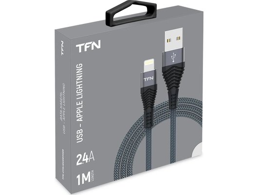 Кабель TFN 8pin forza 1.0m graphite (TFN-CFZLIGUSB1MGR)